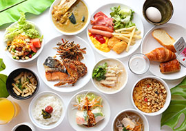 朝食一例